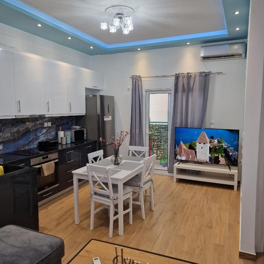 Luxury Apartment Kato Patissia Athena Bagian luar foto