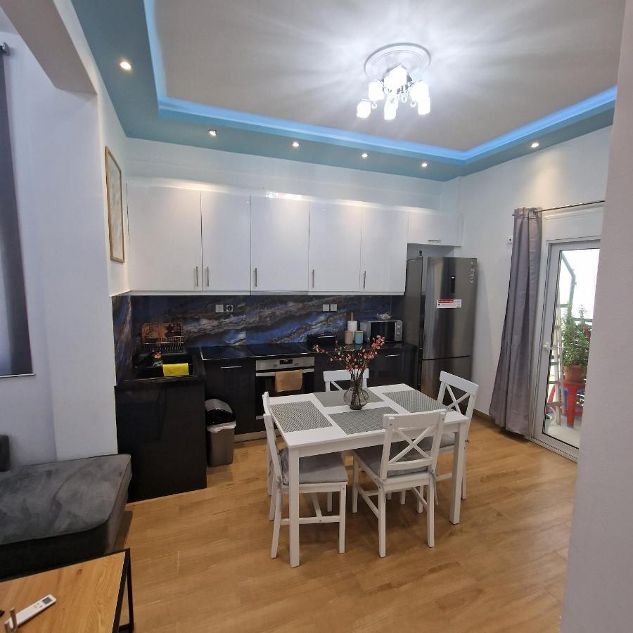 Luxury Apartment Kato Patissia Athena Bagian luar foto